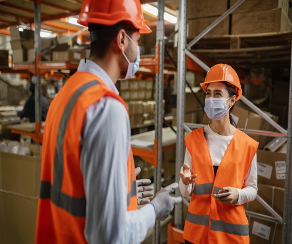 people safety equipment work